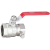 Guľový ventil s odvodnením vnútorný/vnútorný závit